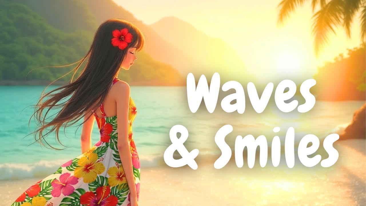 【5時間ロングBGM】Waves & Smiles｜明るくポップなハワイアンBGM｜男女ボーカルMIX
