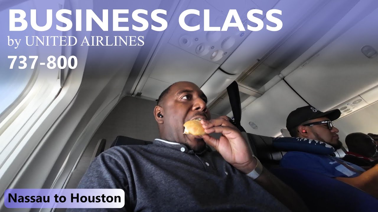 United Airlines Nassau to Houston - Business Class | 737-800