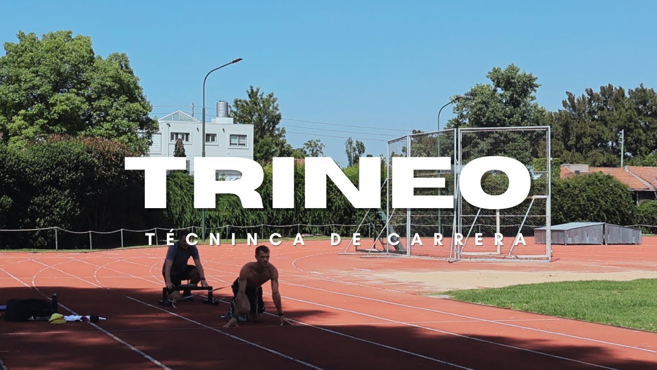 Aceleración con trineo  y Técnica de carrera. 