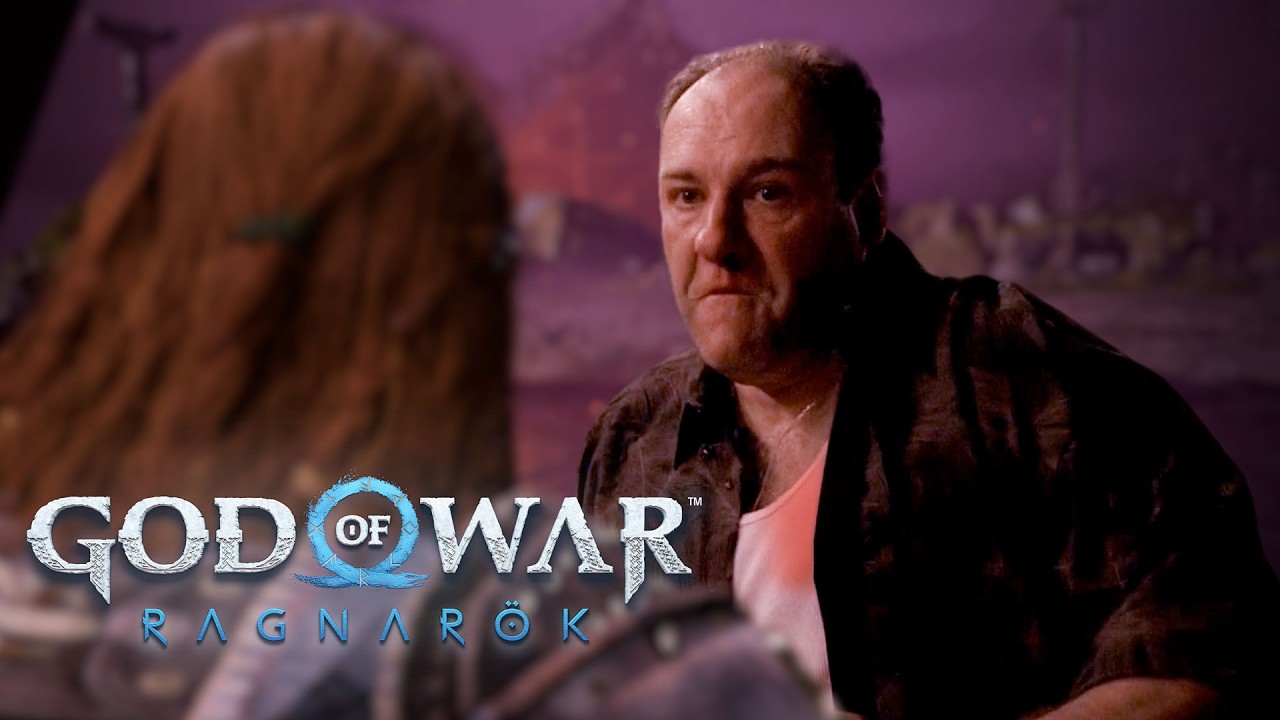 Tony Soprano in God of War: Ragnarok