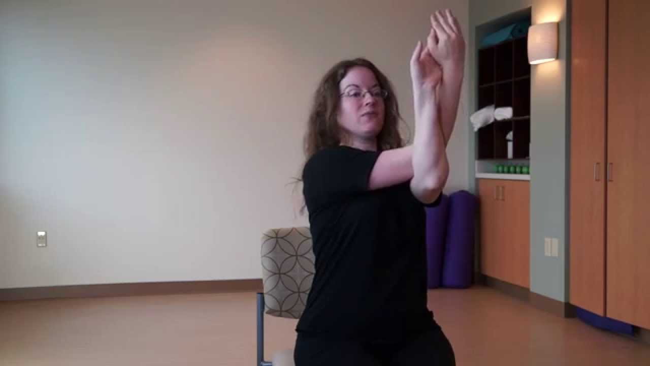 Yoga - Eagle Arms Exercise