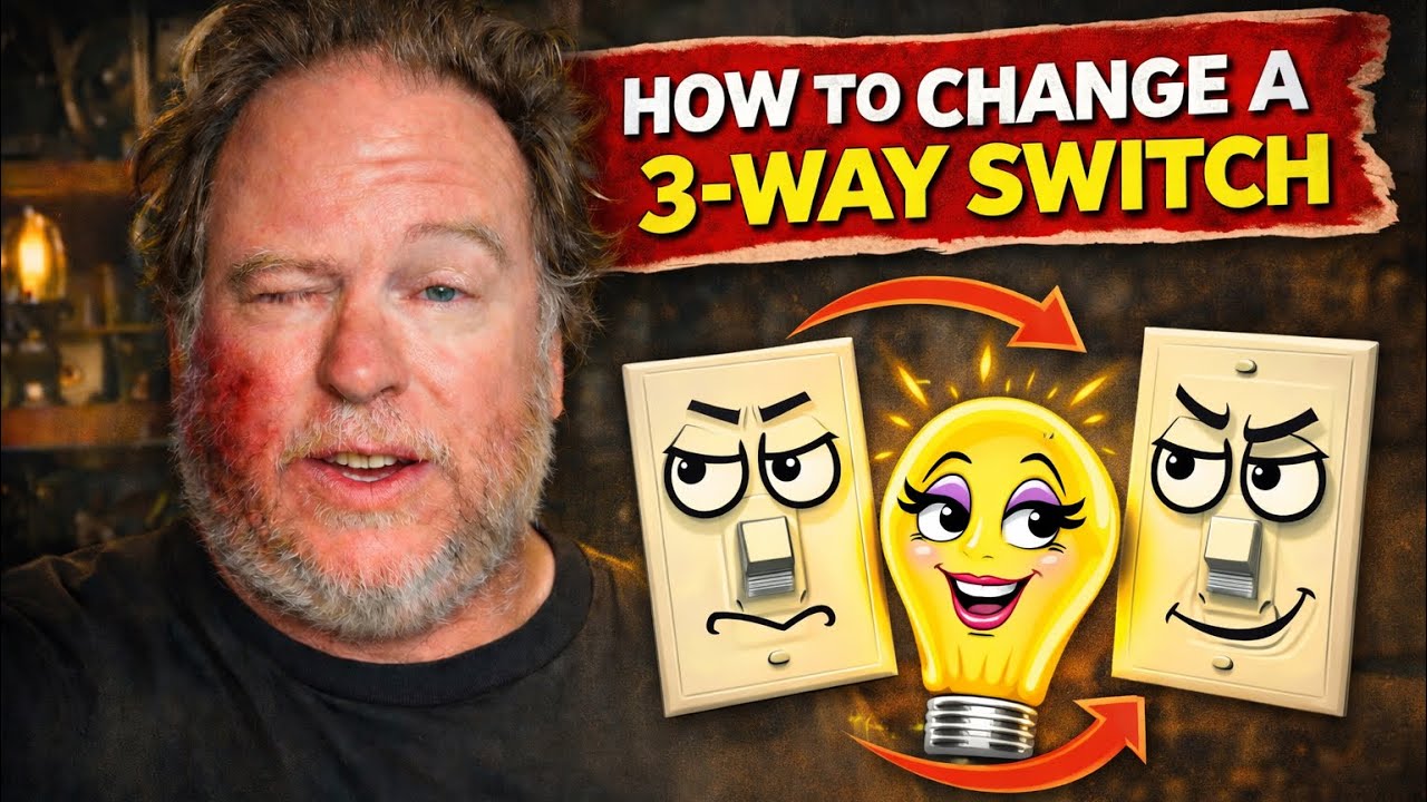 Today we’re changing a 3-way switch 