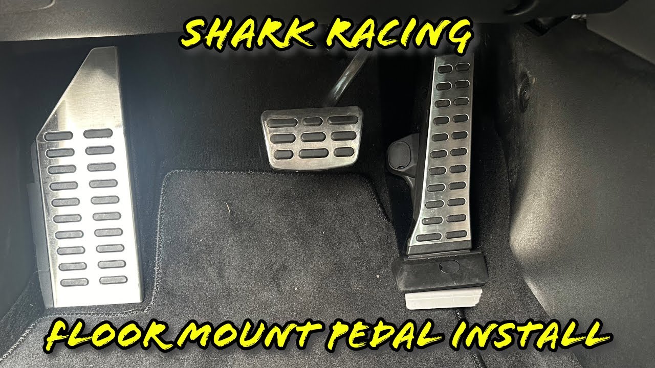 Shark Racing Elantra N Floor mount pedal install! | Project Giant Slayer