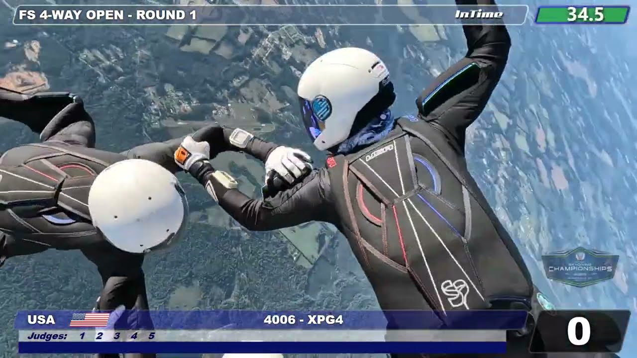 2023 Open 4-way Formation Skydiving Team: XPG4