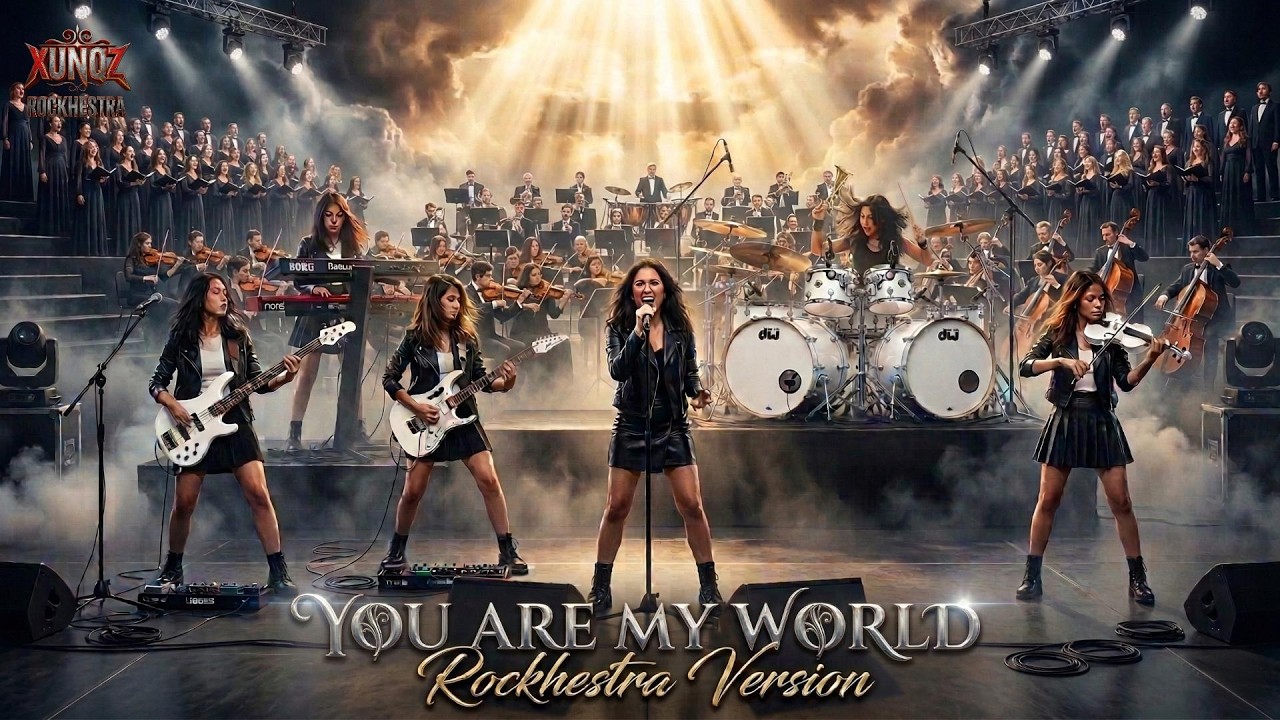 YOU ARE MY WORLD - Rockhestra Version🎻 | 🎸Metal Symphony