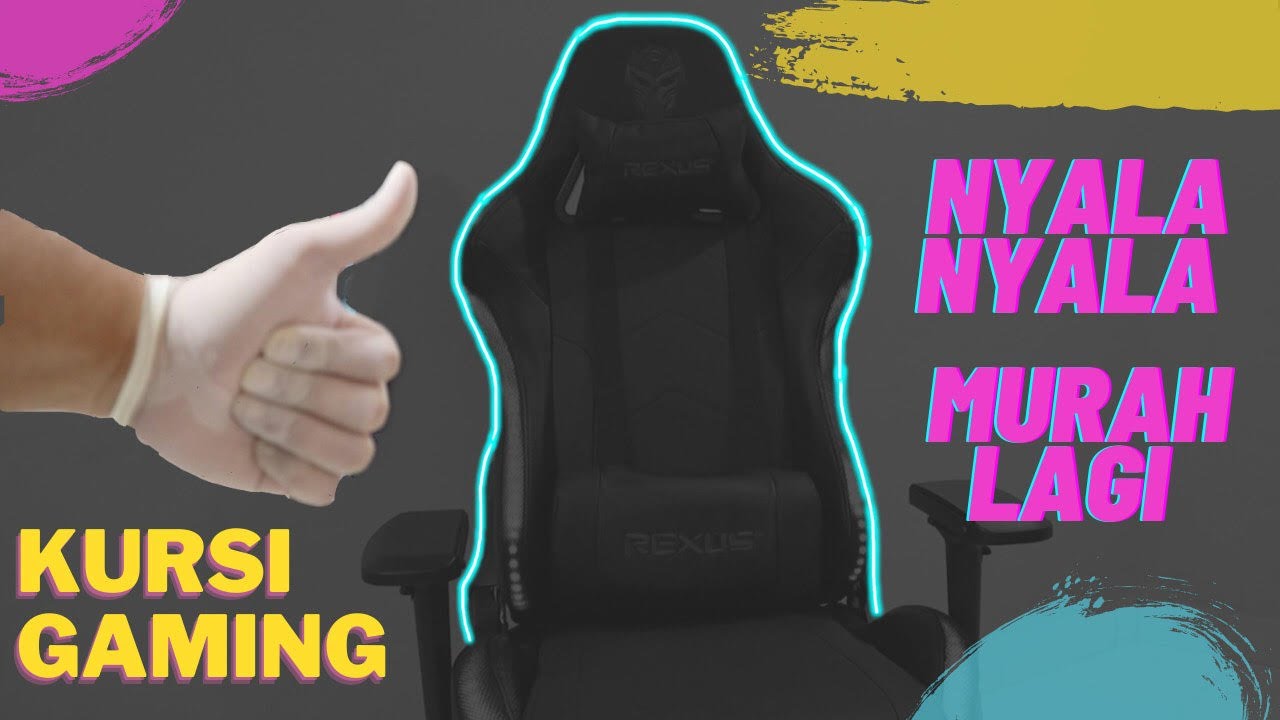 KURSI BISA NYALA? - MARI KITA UNBOXING | Kursi Gaming REXUS - INDONESIA PUNYA #Unboxing