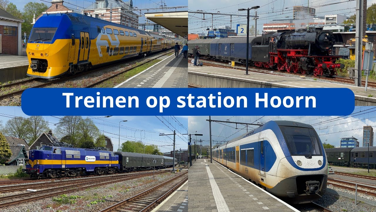 Treinen op station Hoorn - 6 mei 2023