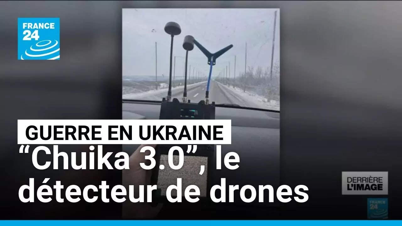 Derrière l’image : en Ukraine, “Chuika 3.0”, le détecteur qui repère les drones ennemis