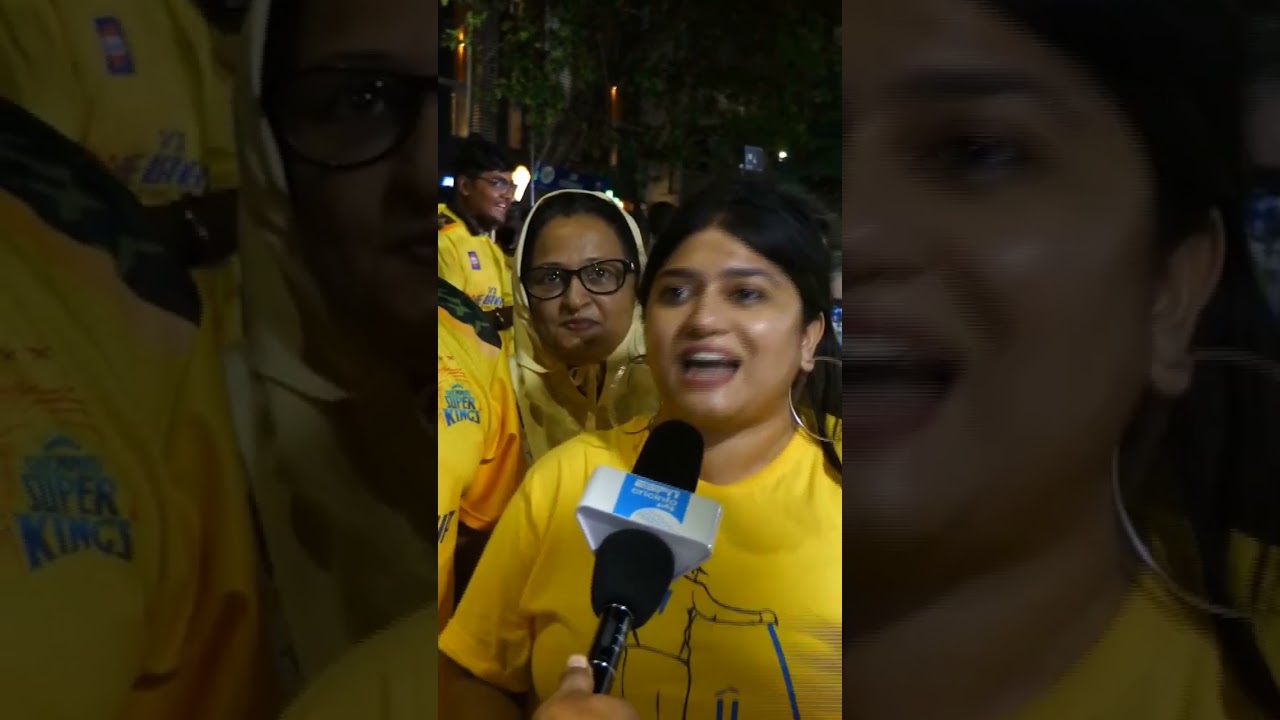 'I didn't know people in Chennai can be so loud' 😂This fan sums up watching MS Dhoni in action 💛