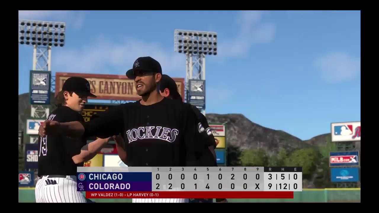 MLB The Show 20 Cubs VS Rockies Spring Training March 4 2026