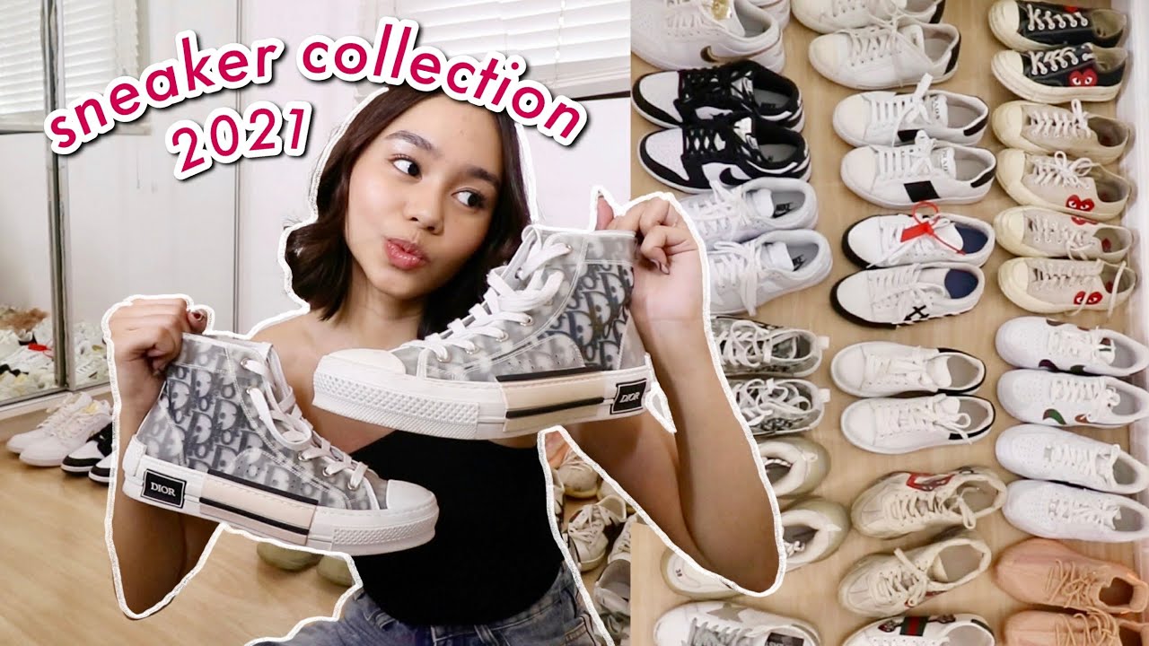 My SNEAKER Collection 2021! 👟💞 | ThatsBella