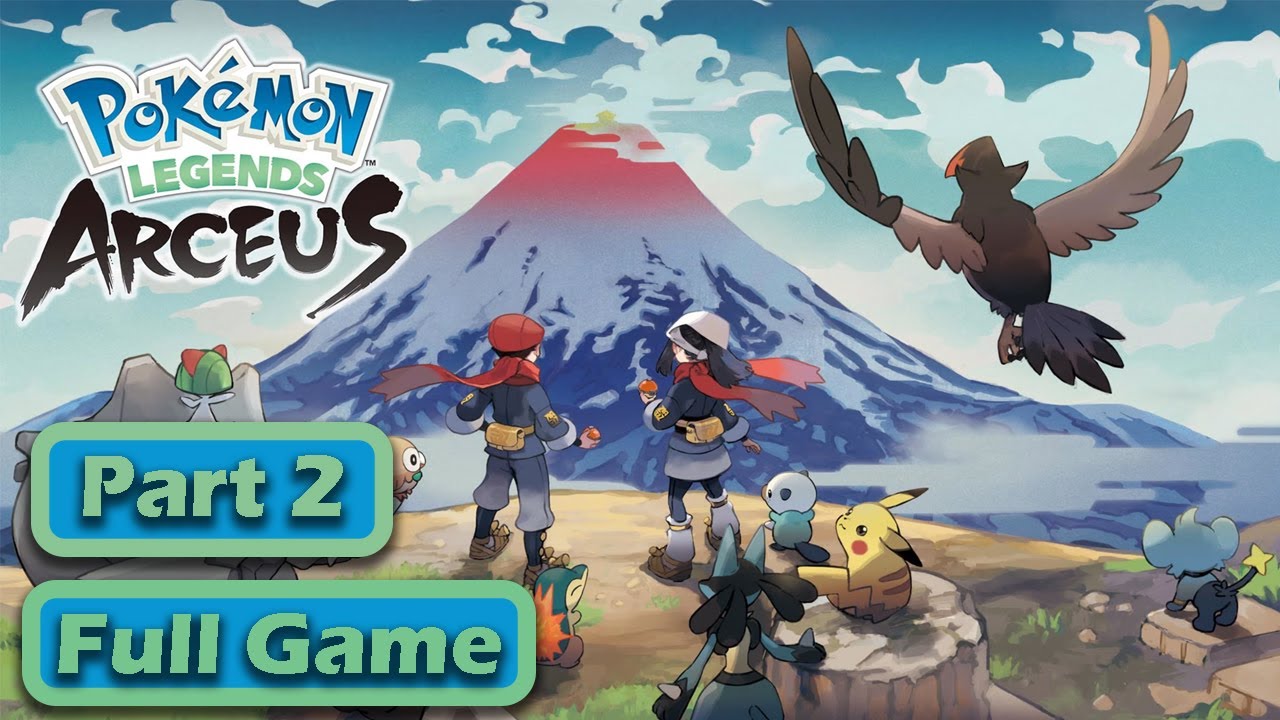 Pokemon Legend Arceus Part 2 Casual Play Nintendo Switch Gameplay Fullgame Walkthrough No Commentary