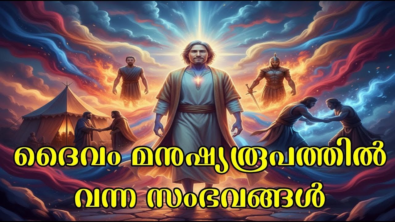 ദൈവം മനുഷ്യരൂപത്തിൽ വന്ന സംഭവങ്ങൾ | Theophany moments in the Bible | God Appeared in Human Form |