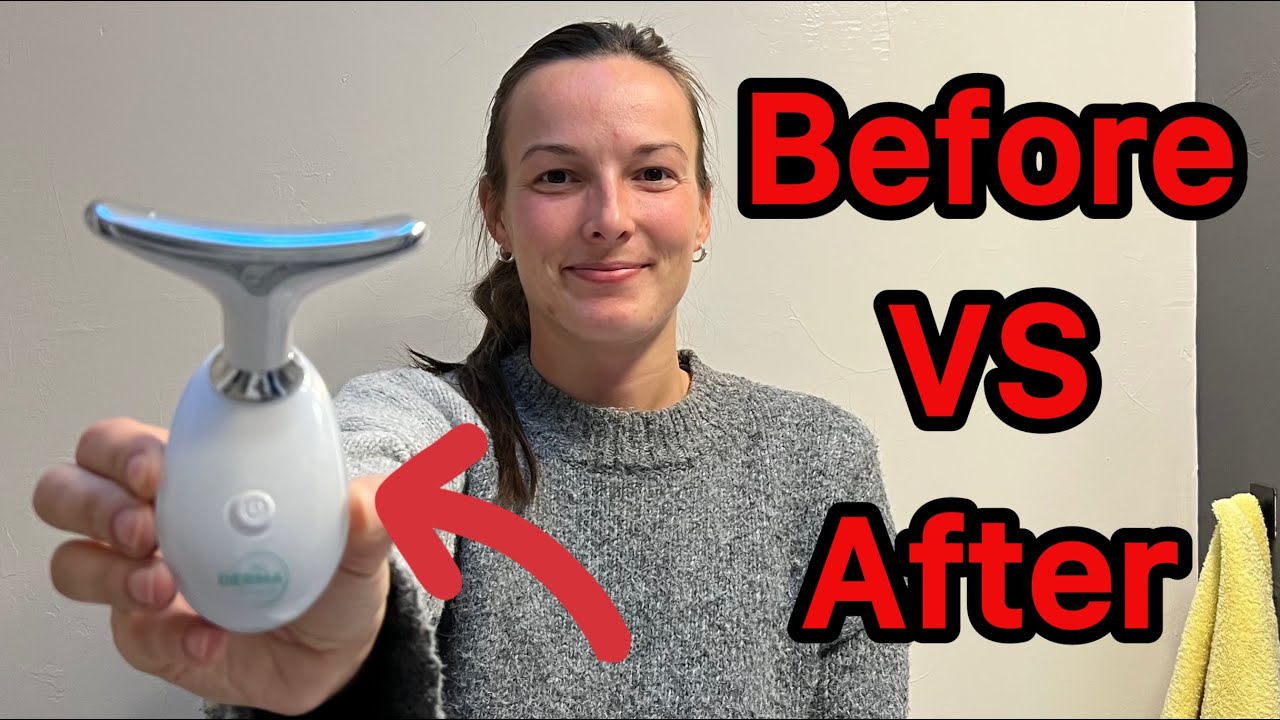 Watch what this does to my face - LED Light/ Massager