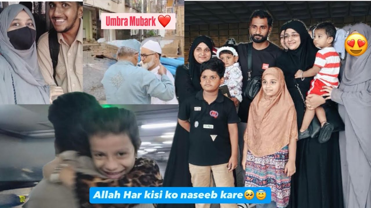 Umrah Mubarak ❤️ | Bade Abbu Ke Ghar Gaye | Hajiyon Ko Airport Chorne Gaye 😇 | Hazra Hifza Official🌸
