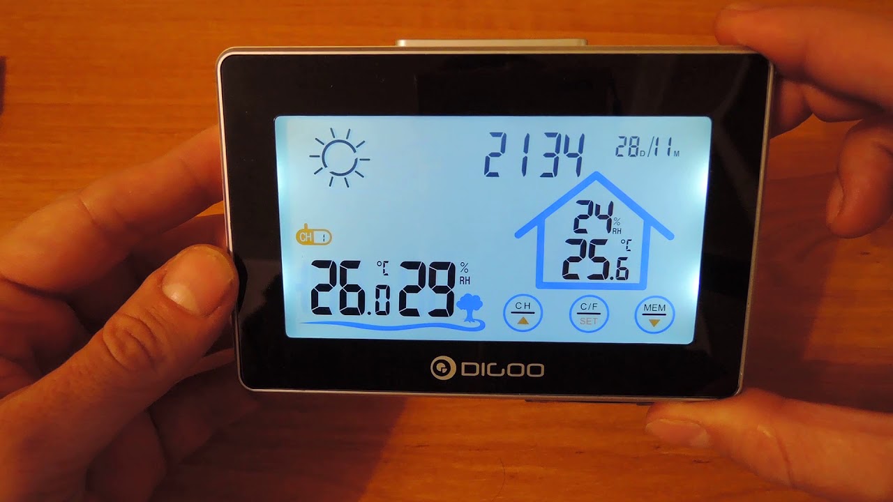 Digoo DG-TH8380 weather station - Part 1