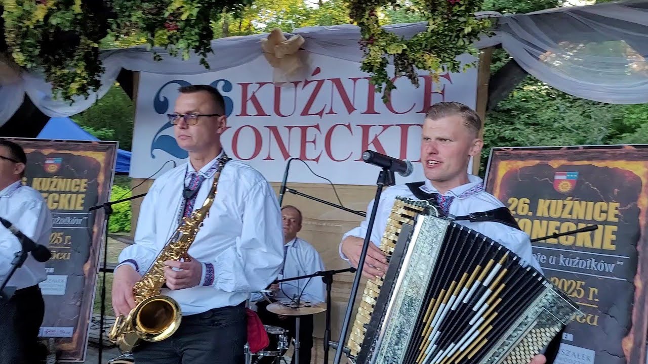 5 lipca 2025 MALENIEC - Kapela Stąporkowska ma w swoim repertuarze pięknie PIOSENKI