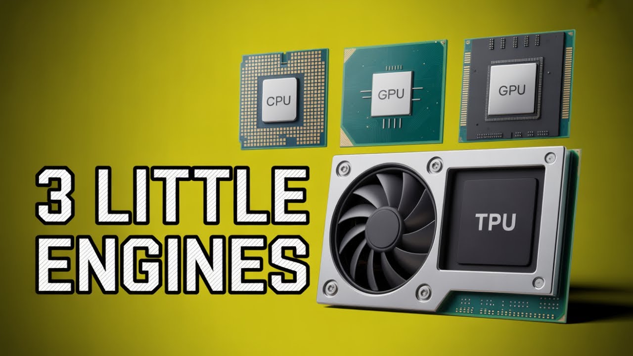 CPU против GPU против TPU: реальные различия