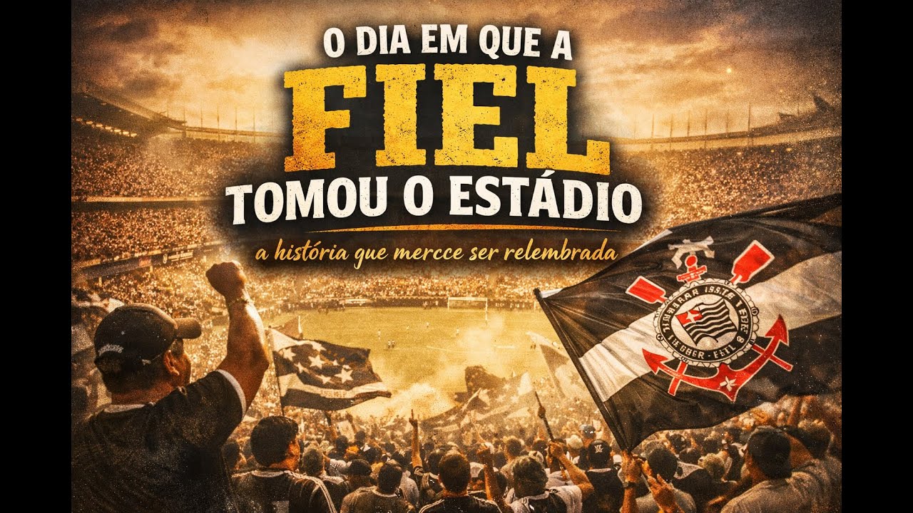 O dia em que a fiel tomou o estádio