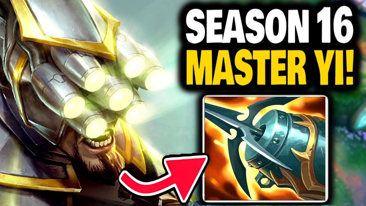 HOW to MASTER YI jungle in SEASON 16!!!