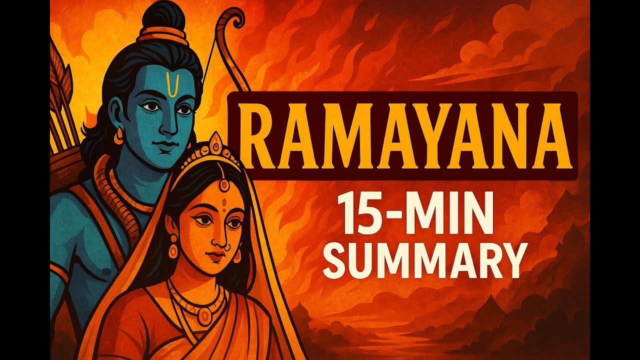 Ramayana in 15 Minutes | Epic Tale of Rama & Sita | The Ultimate Epic Recap