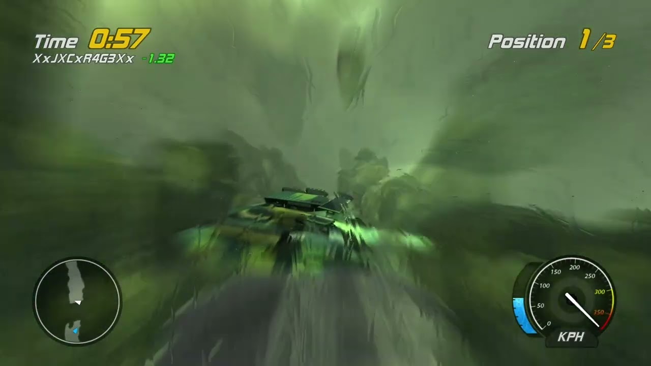 Hydro Thunder Hurricane Bermuda Triangle Multiplayer New Record 1:36.34.