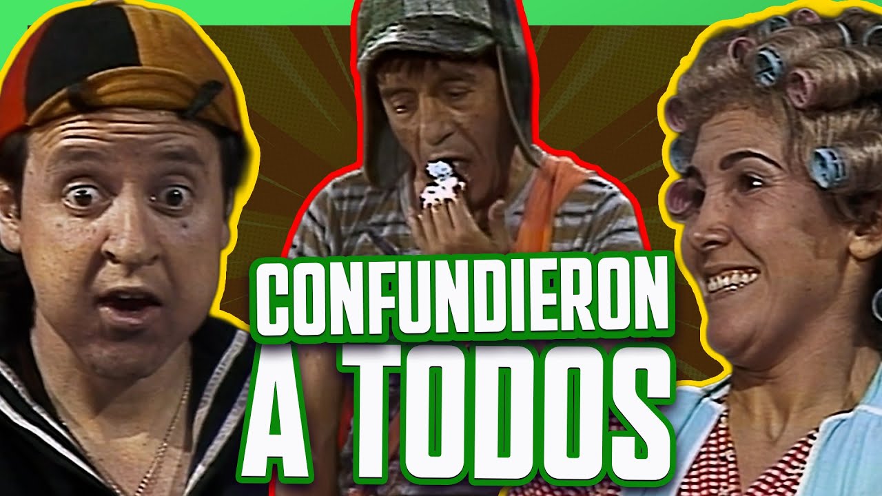 Quico y el Chavo confunden los pasteles de Doña Clotilde y Doña Florinda