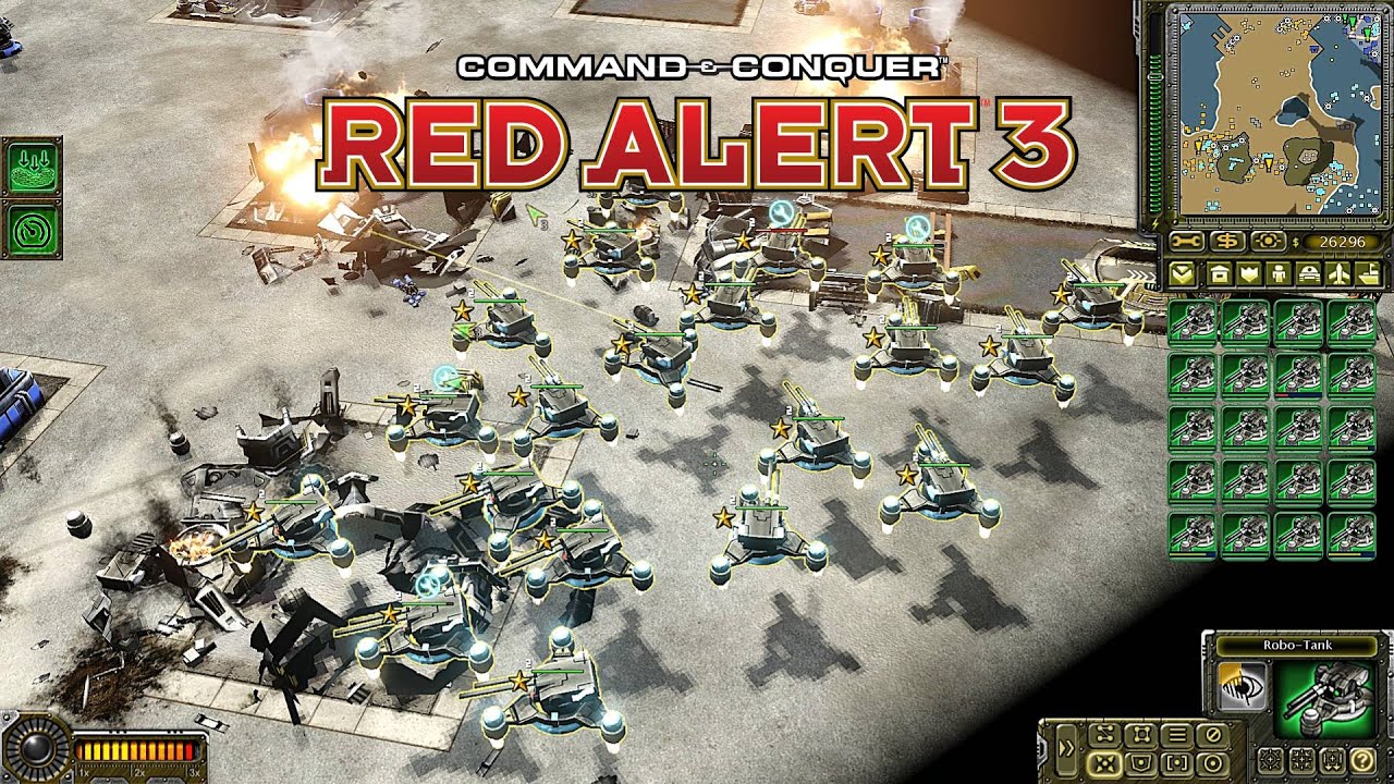 Red Alert 3 Division MOD USA Campaign 3 State Utah The Common Enemy | The Robot Tank is Special!