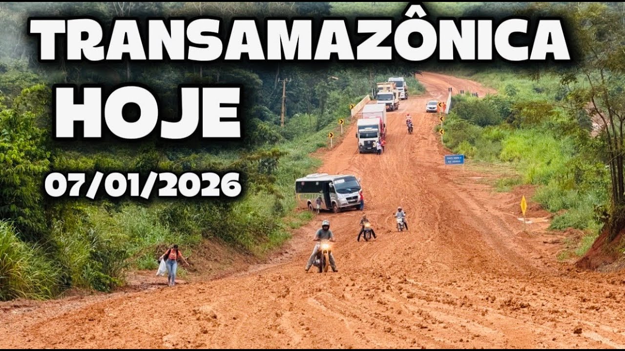COMO ESTÁ A TRANSAMAZÔNICA HOJE? 07 de janeiro de 2026