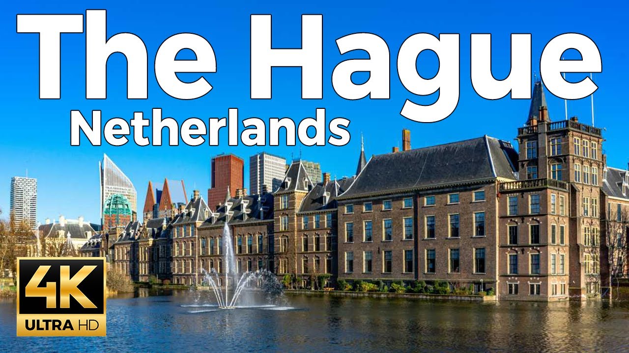 The Hague, Netherlands Walking Tour (4k Ultra HD 60fps) – With Captions