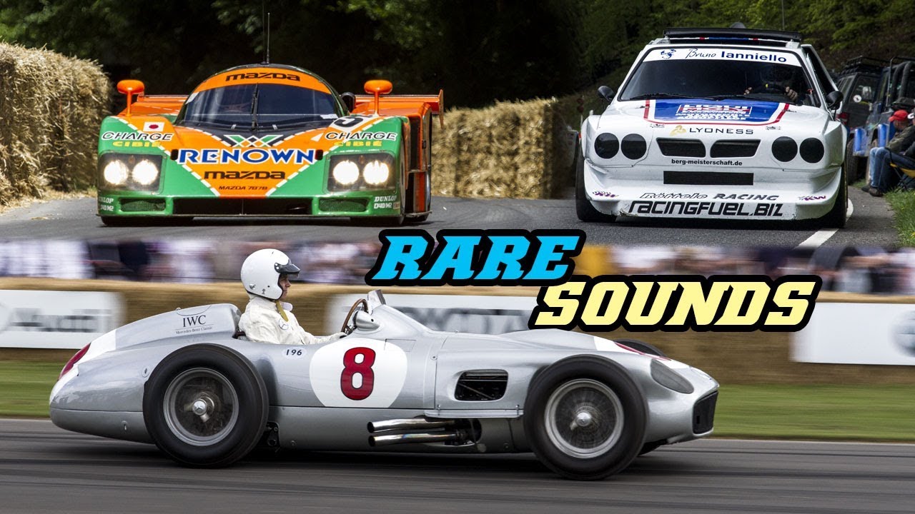 Unique & Special racecar sounds (Straight-8, V4, Flat-12, JET-Turbine, Wankel, ...)