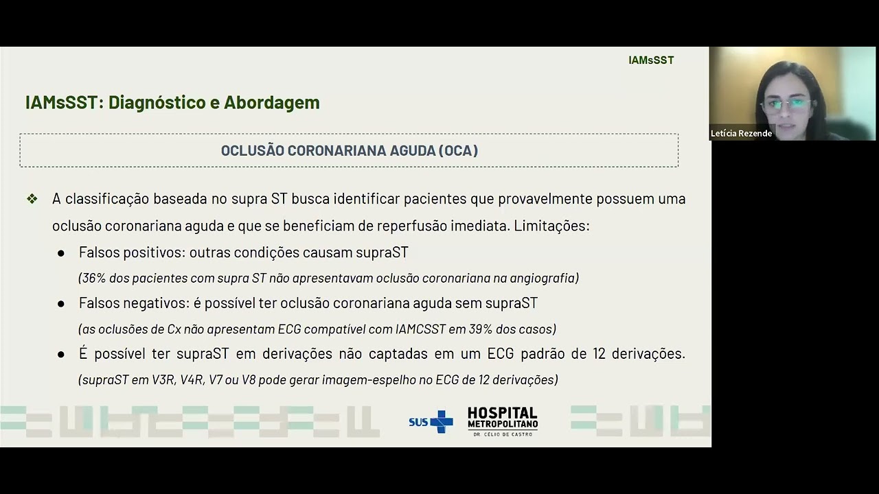 Infarto Agudo do Miocárdio Sem Supradesnivelamento do Segmento ST