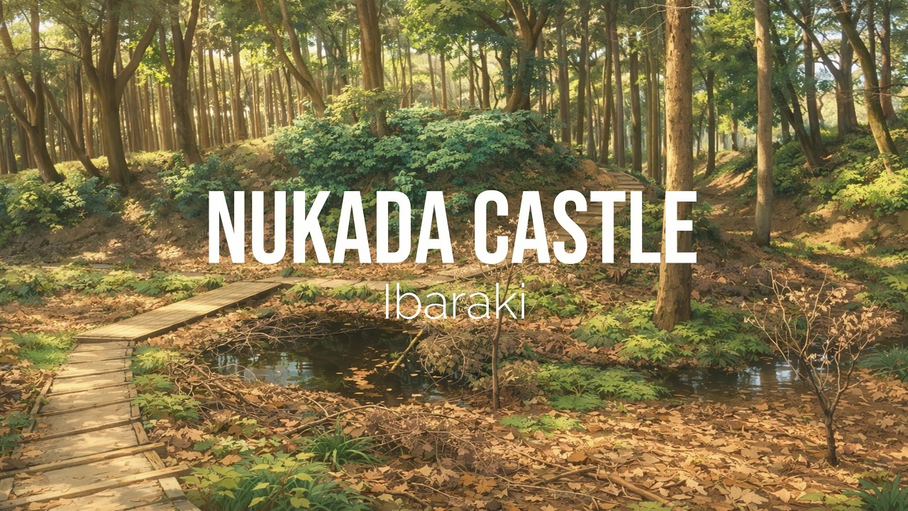 【4K】Nukada Castle (Ibaraki) / 額田城 (茨城)