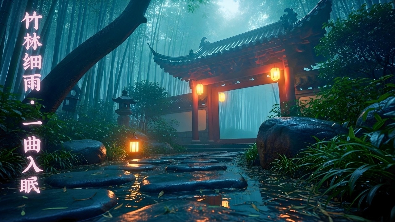 Zen Bamboo Forest Music 🌿 Chinese Flute & Guzheng for Sleep, Study & Calm