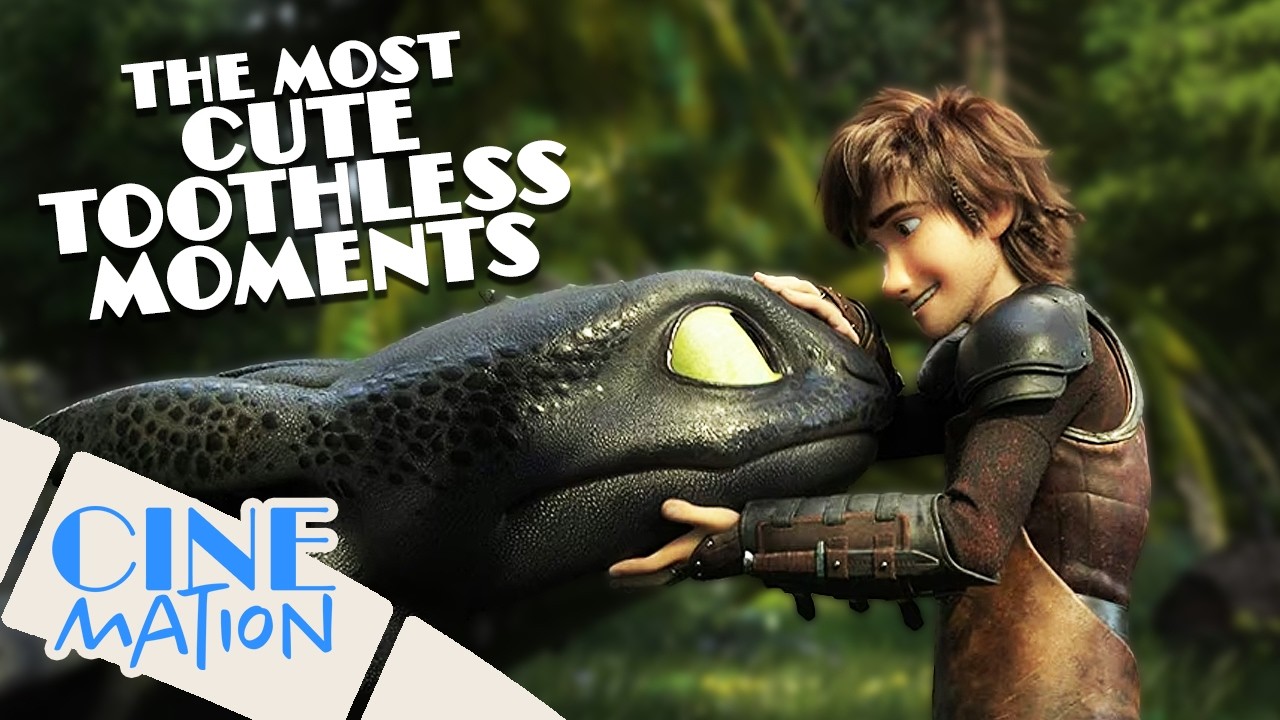 The Most Adorable Toothless Moments in How To Train Your Dragon 2 | Cinemation