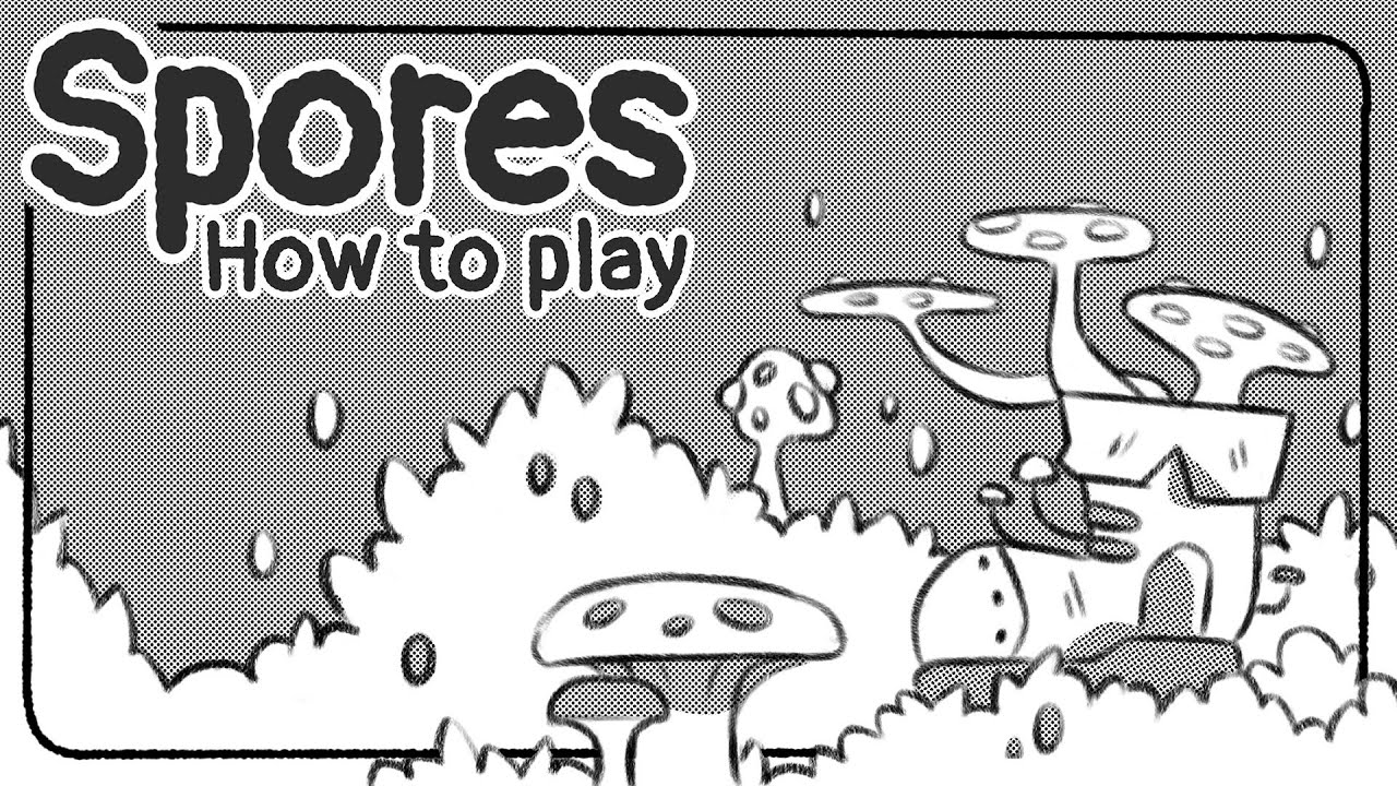 Spores ✿ Prototype for BGG 2024 9-Card PNP Design contest ✿ How to play & Playthrough
