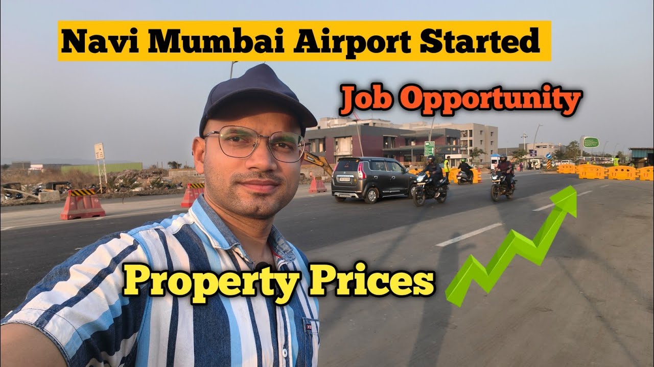 DB Patil Navi Mumbai International Airport Started ✈️🥰 l Mumbai 2nd International Airport In Ulwe