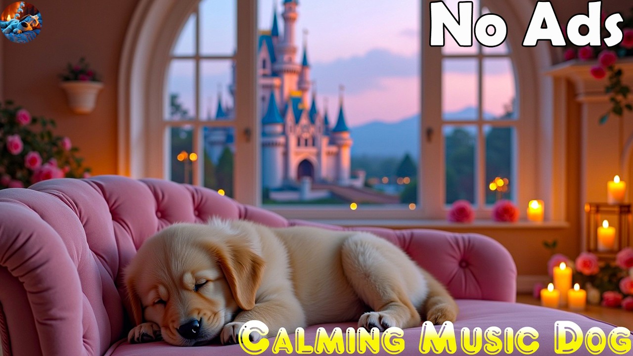 (No Ads) Deep Sleep Music for Dog🐶Anti-Separation Anxiety & Calming Healing Sounds💖Dog Relax Music