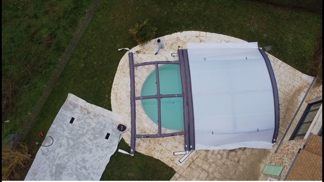 Abri chantier piscine P1 AIRCAPTIF®