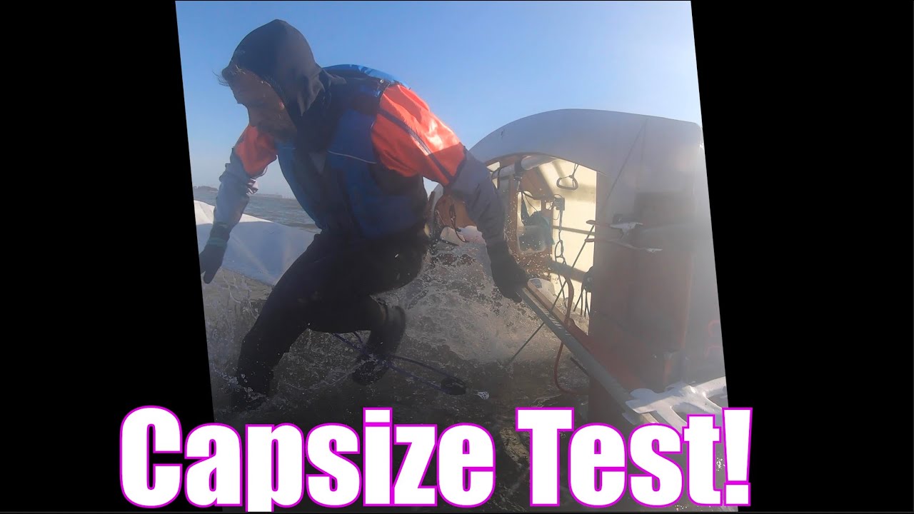 First Mod capsize test 3: SF Bay small waves