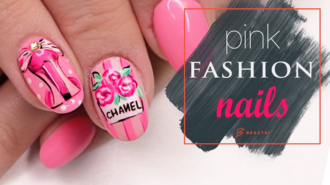 Нежно-розовый дизайн ногтей | Розовый маникюр 2019 | Beautsi