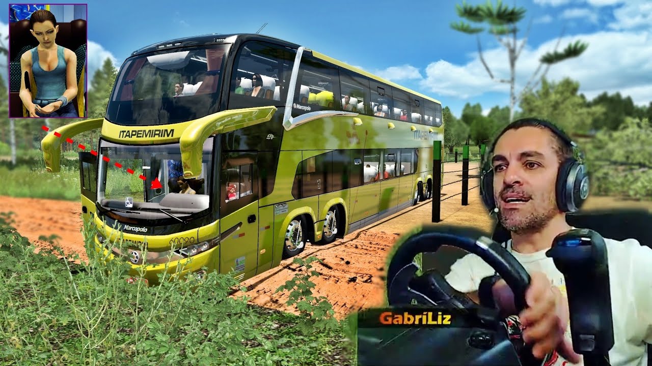 PEGUEI UM ÔNIBUS REBAIXADO QUE BATEU MUITO - Vida de Caminhoneiro #260 - Euro Truck Simulator 2