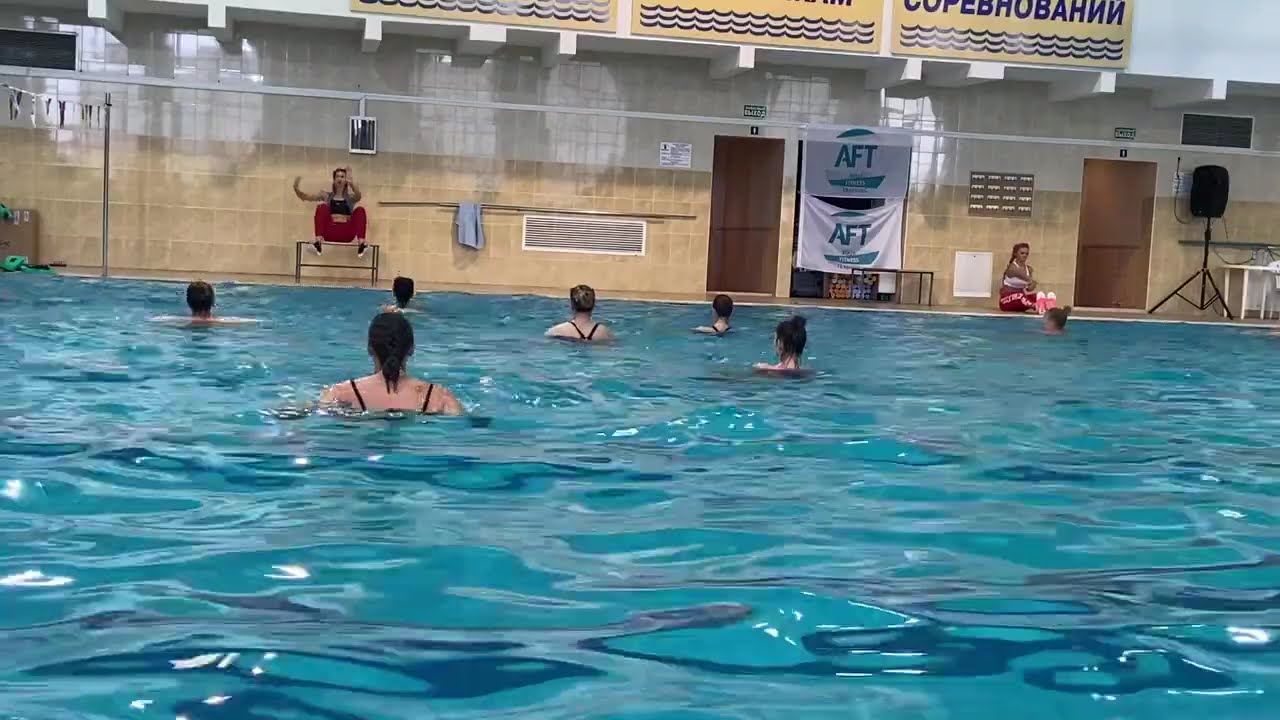 Аквааэробика урок 2019. Интервальная тренировка (табата + хореография)