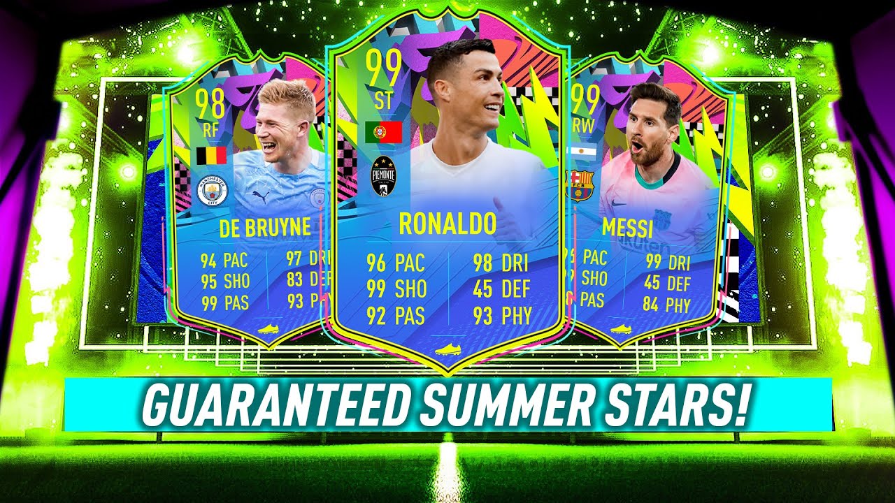 ВОТ ЧТО МНЕ ВЫПАЛО ИЗ 20 ГАРАНТИРОВАННЫХ ПАКОВ SUMMER STARS! #FIFA21 ULTIMATE TEAM