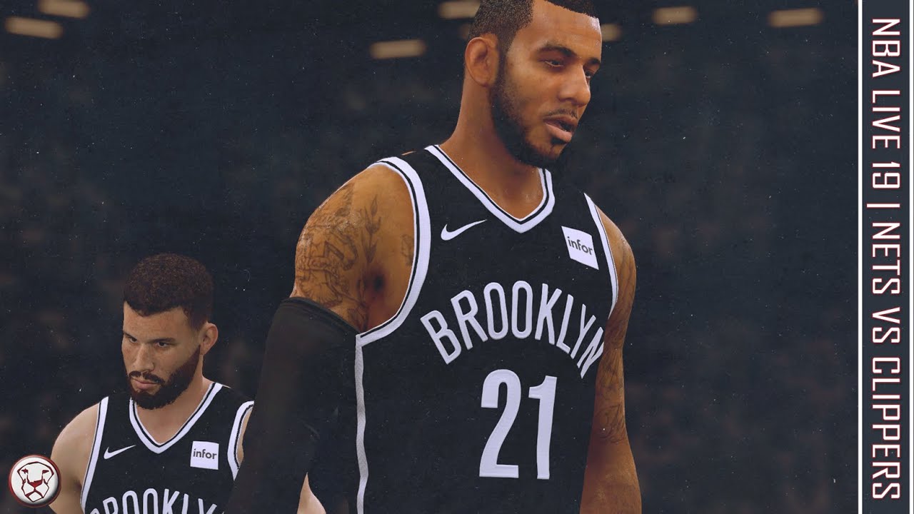 NBA Live 19: Nets vs Clippers - Epic 4th Quarter | 2021 NBA Finals Preview | Xbox Series S