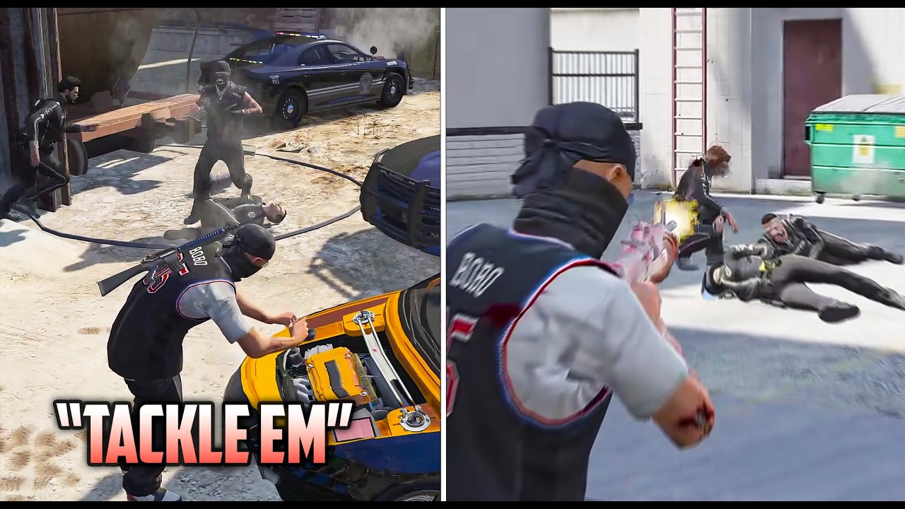 Peanut POPS OFF in a Shootout with Cops to Save Zaceed’s Car | ProdigyRP 2.8