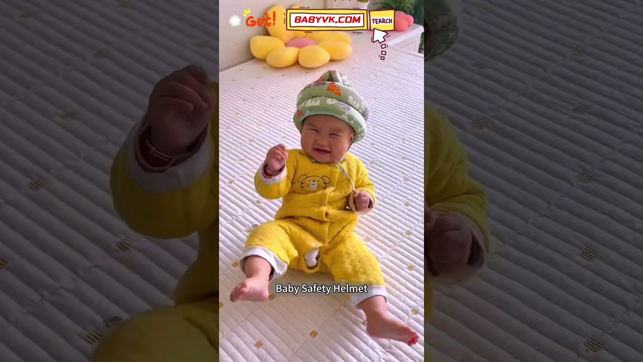 Baby Safety Helmet: Protect Baby&rsquo;s Head While Sitting, Crawling & Walking #Baby #safety #Babyshort