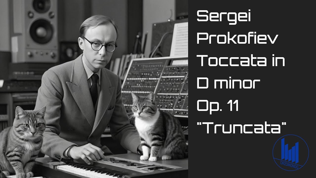 Sergei Prokofiev - Toccata in D minor, Op. 11 (synthesized)