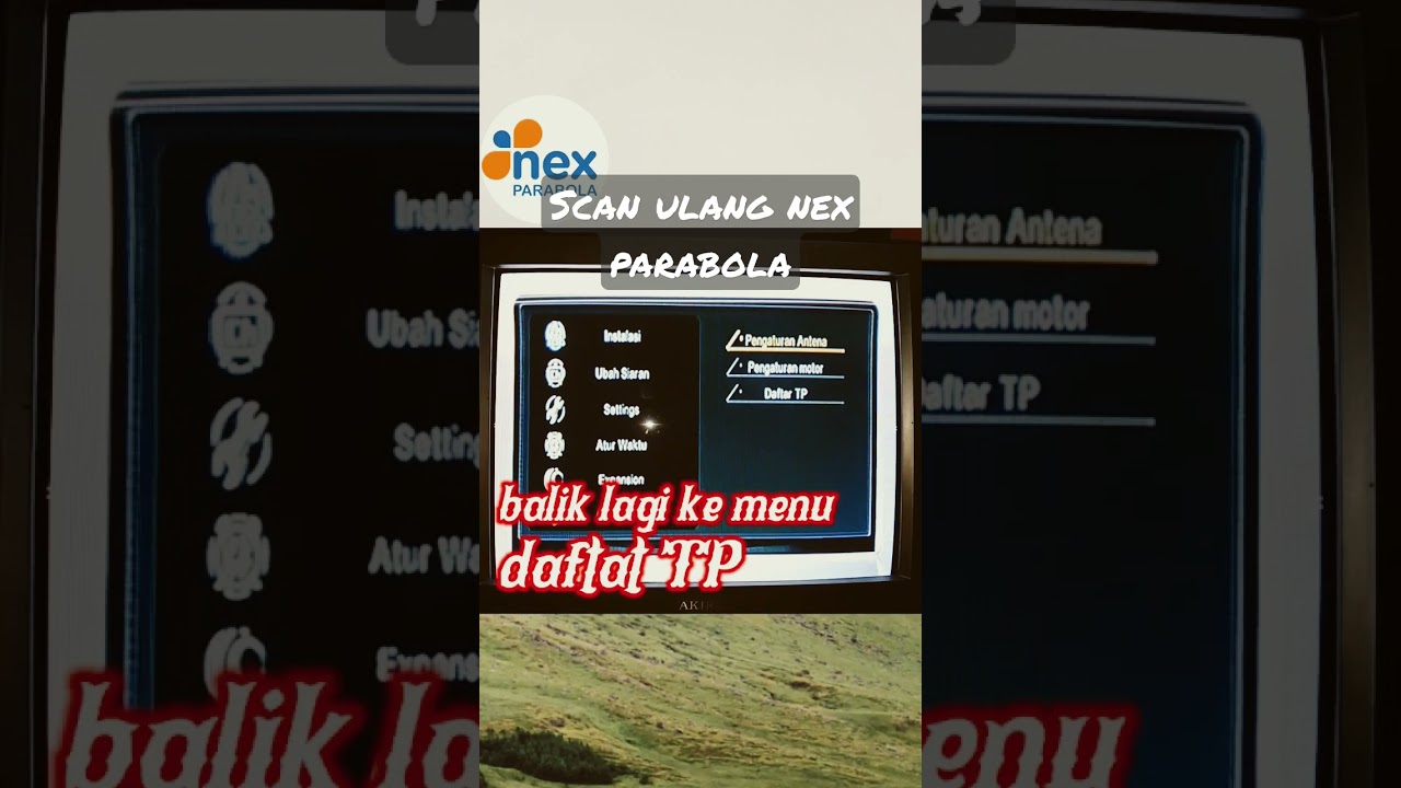 SCAN Ulang Nex Parabola Ku band #shorts