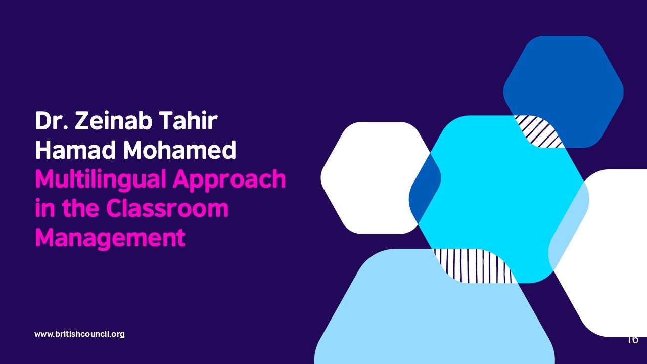 Dr. Zeinab Tahir Hamad Mohamed | Multilingual Approach in the Classroom Management